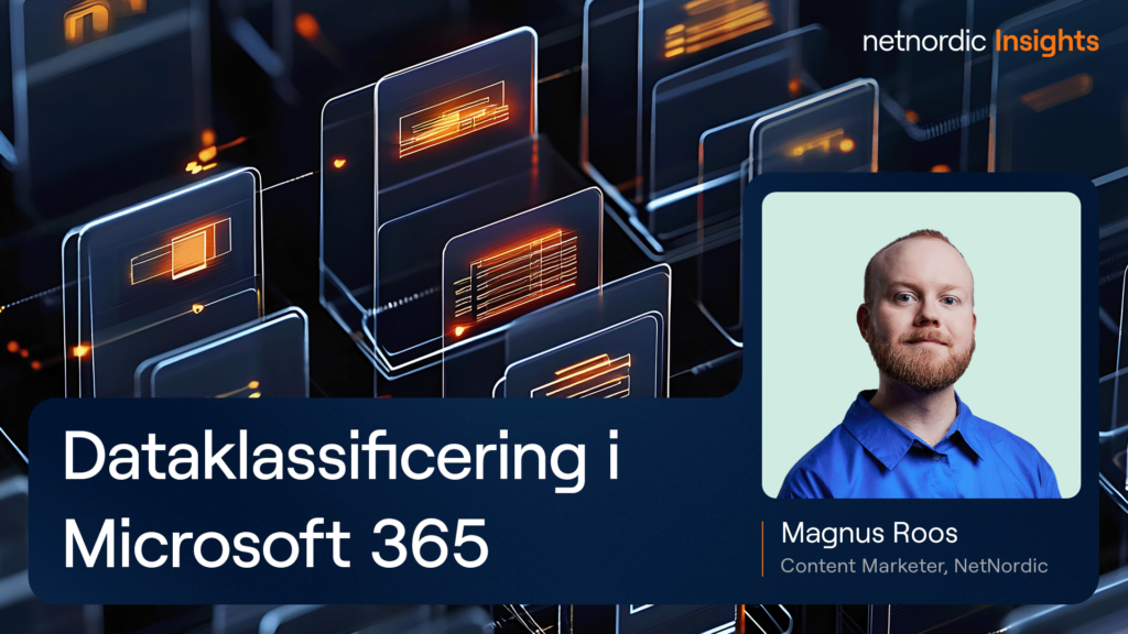 Dataklassificering i Microsoft 365 – en översikt