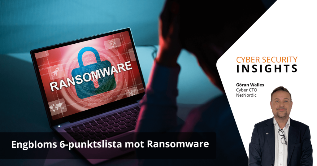 6-punktslista mot Ransomware