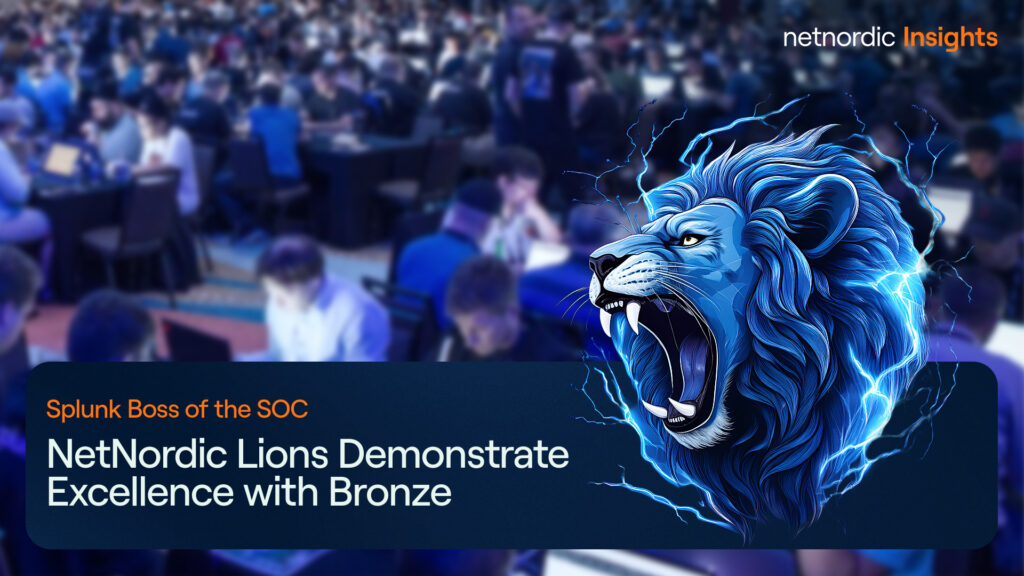 NetNordic Lions fÃ¥r brons i Splunks ”Boss of the SOC”