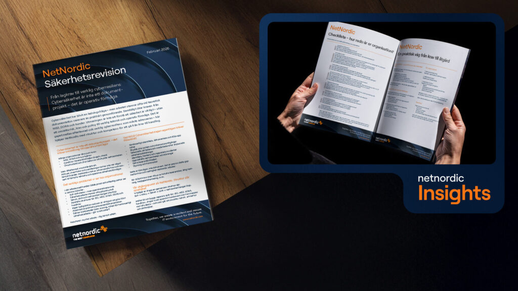 Checklista för säkerhetsrevision – NIS2, DORA, ISO27001