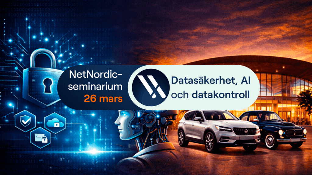 Datasäkerhet, AI & datakontroll – Seminarium på World of Volvo