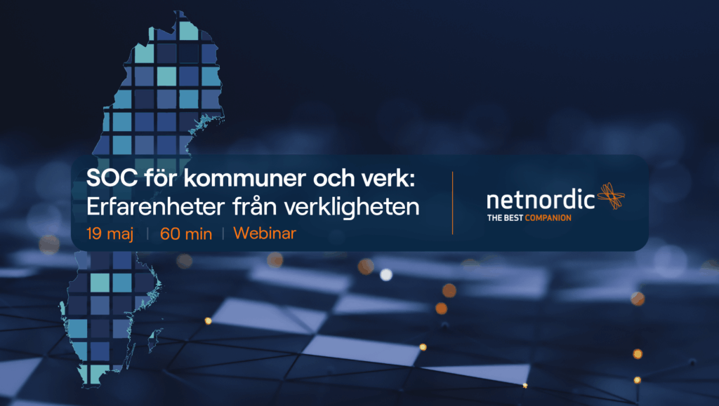 SOC för kommuner och verk – erfarenheter från verkligheten